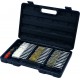 COFFRET DE 36 BROSSES INOX-NYLON-LAITON  -DRAKKAR TOOLS55500