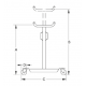 CRIC DE FOSSE 300 KG SPECIAL BOITE DE VITESSE  COMPAC 15060