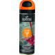 Aérosol orange fluo pour travaux publics 500 Ml -SOPPEC  S10117