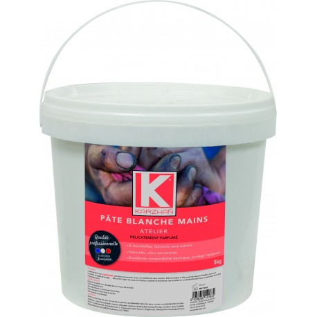 PÂTE DE LAVAGE DES MAINS AVEC ABRASIF VÉGÉTAL 5KG KARZHAN -S10163