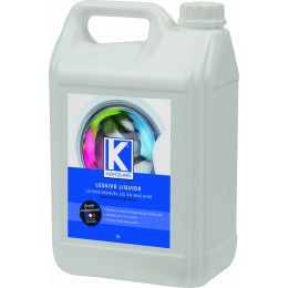 Lessive liquide parfumée KARZHAN   "GRAND FRAIS" 5 LITRES  100 LAVAGES -580000