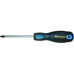 TOURNEVIS Phillips®  BI-MATIÈRE ANTI-DÉRAPANTE PH1 DRAKAR TOOLS -13267