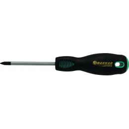 TOURNEVIS Pozidriv®  BI-MATIÈRE ANTI-DÉRAPANTE PZ1 DRAKAR TOOLS -13293