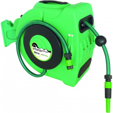 ENROULEUR AUTOMATIQUE DE TUYAU D'EAU SODIGREEN 15M+1M -S18445