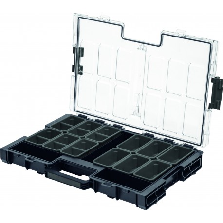 MALETTE DE RANGEMENT COBOX 12 GODETS DRAKKAR EQUIPEMENT 72711 - MATOUTILS