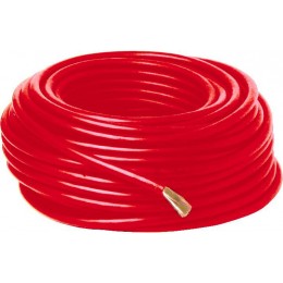 Cable de démarrage souple  cuivre ROUGE  50 mètres section 16 mm²  SODISTART - S04303