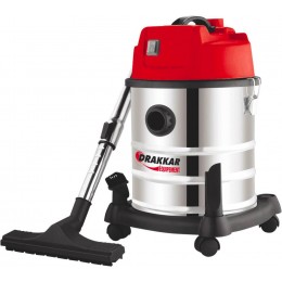 Aspirateur eau et poussière 20 L DRAKKAR EQUIPEMENT - S07411