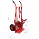 DIABLE 250 KG avec bavette rabattable DRAKKAR -S09464