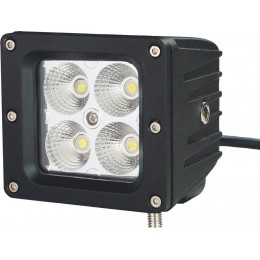 PHARE DE TRAVAIL CARRE 4 LED 20W 1400 LUMENS-sodiflashS17041