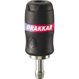 RACCORD AIR RAPIDE FEMELLE TUYAU 8 mm DRAKKAR 01308