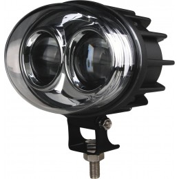 Phare LED longue portée rond homologué 7000Lm was