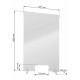  stop covid Barrière de protection plexiglas  L 60CM X H 100CM -S66000