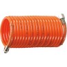 TUYAU AIR  SPIRAL NYLON  6 MM  AVEC RACCORD 1 /4 M-1/4 FEM  -  ANI  S06562