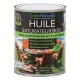 HUILE SATURATEUR MOBILIER TECK ET BOIS  EXOTIQUES GREEENPLAISANCE -750ML -09937