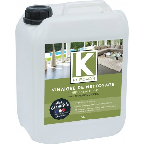 VINAIGRE DE NETTOYAGE SURPUISSANT 14 ° MULTI USAGES  KARZHAN  S58292