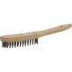 Brosse métallique à manche 4 rangs  sodisarc - S15871