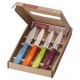 COFFRET 4 COUTEAUX OPINEL N°112