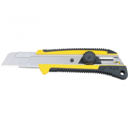 Cutter avec grip antidérapant lame sécable de 25 mm - S15884