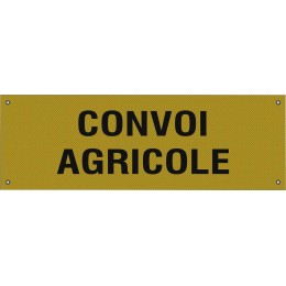 Panneau convoi agricole souple dim. 1200x400mm- 16277