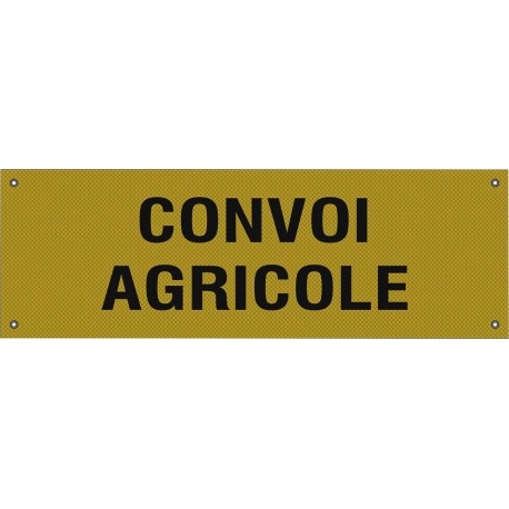 Panneau convoi agricole souple dim. 1200x400mm- 16277