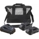Pack 2 batteries 2Ah + chargeur rapide + sac de rangement SCHNEIDER -S50560