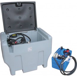 STATION CUVE MIXTE RAVITAILLEMENT 400L FUEL  et 50L AdBlue 12V  SODILUB 08039