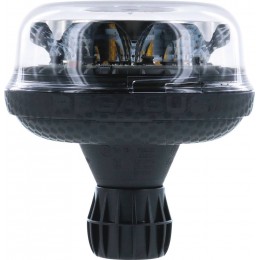 Gyrophare  PEGASUS LED rotatif/flash/double flash cabochon transparent CEA  79450