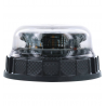 Gyrophare  PEGASUS LED rotatif/flash/double flash cabochon transparent CEA  79452