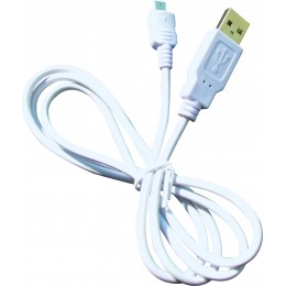 Câble micro USB universel blanc 1 m SODELEC 03015
