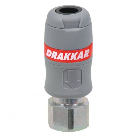 RACCORD RAPIDE FEMMEL PRO 1/4" BSP DRAKKAR EQUIPEMENT 01341