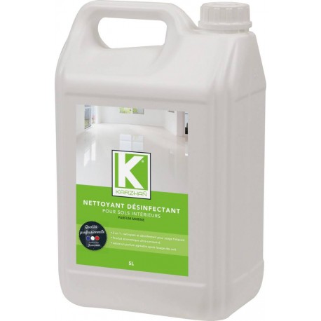 Nettoyant désinfectant surodorant sols 5 L  parfum marine KARZHAN -58510