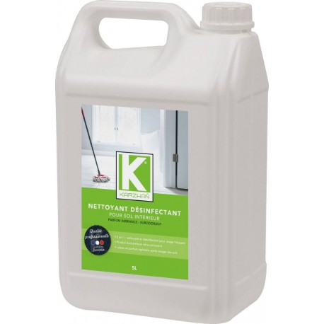 Nettoyant désinfectant surodorant sols 5 L  parfum ambiance- KARZHAN -58510
