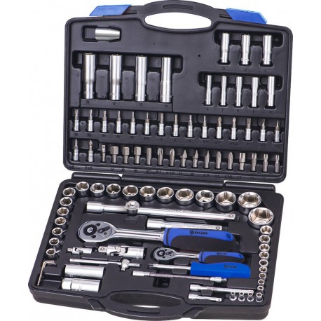 Coffret de douilles 1/4" 1/2" - 94 pièces STILKER 67684