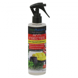 REPULSIF INSECTES POUR INTERIEUR BASE VEGETAL  GERANIOL 250ML S09989