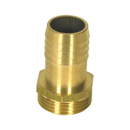 RACCORD LAITON MÂLE CANNELÉ. PIUSI.  DIAM 19 MM. -3/4" G/M 08401