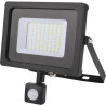 Projecteur LED SMD  GIGALUX 30W 2550 lumens extra plat avec détecteur radar 02237