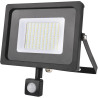 Projecteur LED SMD  GIGALUX 50W 4250 lumens extra plat avec détecteur radar 02240