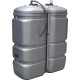 Cuve de stockage gasoil PEHD 750L double paroi - 08060