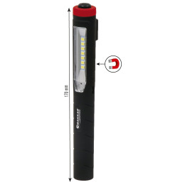 LAMPE TORCHE STYLO PRO 7+1 LEDS - RECHARGEABLE  02310