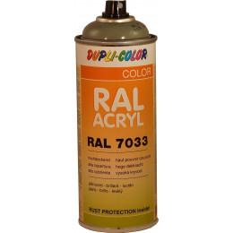 PEINTURE  RAL ACRYL 7033 Gris Ciment brillant 400 ML DUPLICOLOR - MO366192