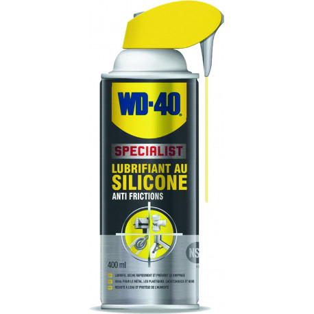 WD40 Lubrifiant silicone spécialiste 400 ml avec bec flexible - S10038 -  MATOUTILS