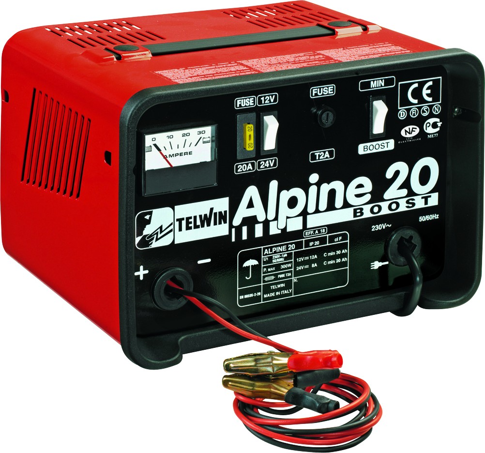 Bricoland - Outillage auto - Chargeur de batterie Alpine 50 12/24V