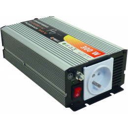 CONVERTISSEUR COURANT  TENSION 300W  PURE SINUSOIDE 12v - S05113