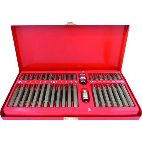 Coffret métallique de 40 embouts de vissage assortis DRAKKAR TOOLS - S10751