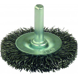 Brosse circulaire Ø 50mm SUR TIGE - S15515