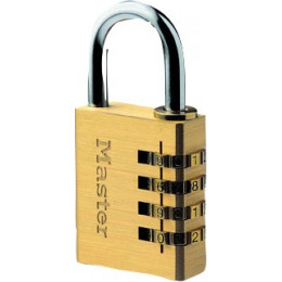 Master Lock  Cadenas à combinaison aluminium finition laiton 40 mm - S15644