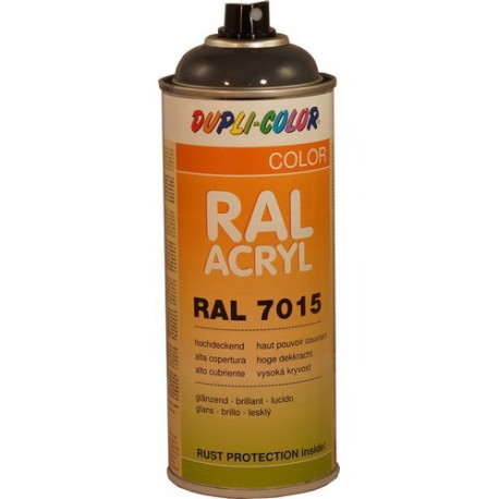 Peinture RAL  ACRYL 7015  gris ardoise brillant  400 ML DUPLICOLOR - MO506437