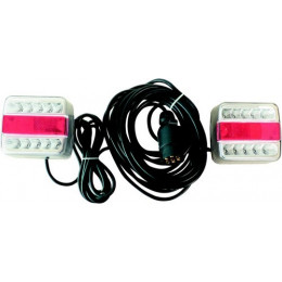 KIT SIGNALISATION sodiflash 7M50 A FIXER A LED ENTRE FEUX 2.5M BLANC-ROUGE - S17232