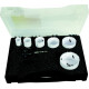 COFFRET DE 6 TREPANS HSS BI-METAL ELECTRICIEN DIAM 22 A 68 -S14743