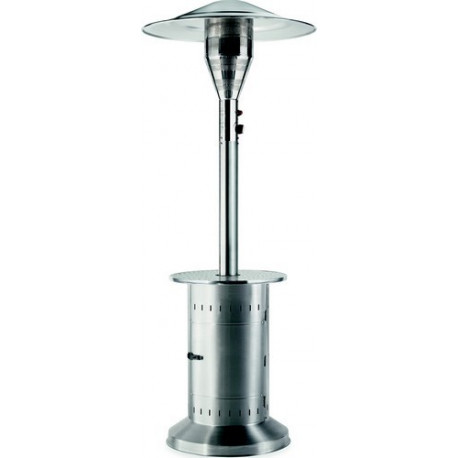 PARASOL CHAUFFANT INOX PRO 12KW COLONNE RETRACTABLE-S11071